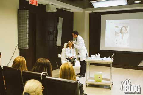 Dr. Omar Fouda Neel giving a Mommy Makeover Seminar - Slide 10