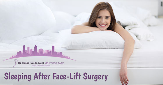 Sleeping After Face-Lift Surgery